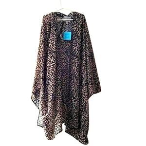 ❤️NWT❤️Sheer leopard print cover